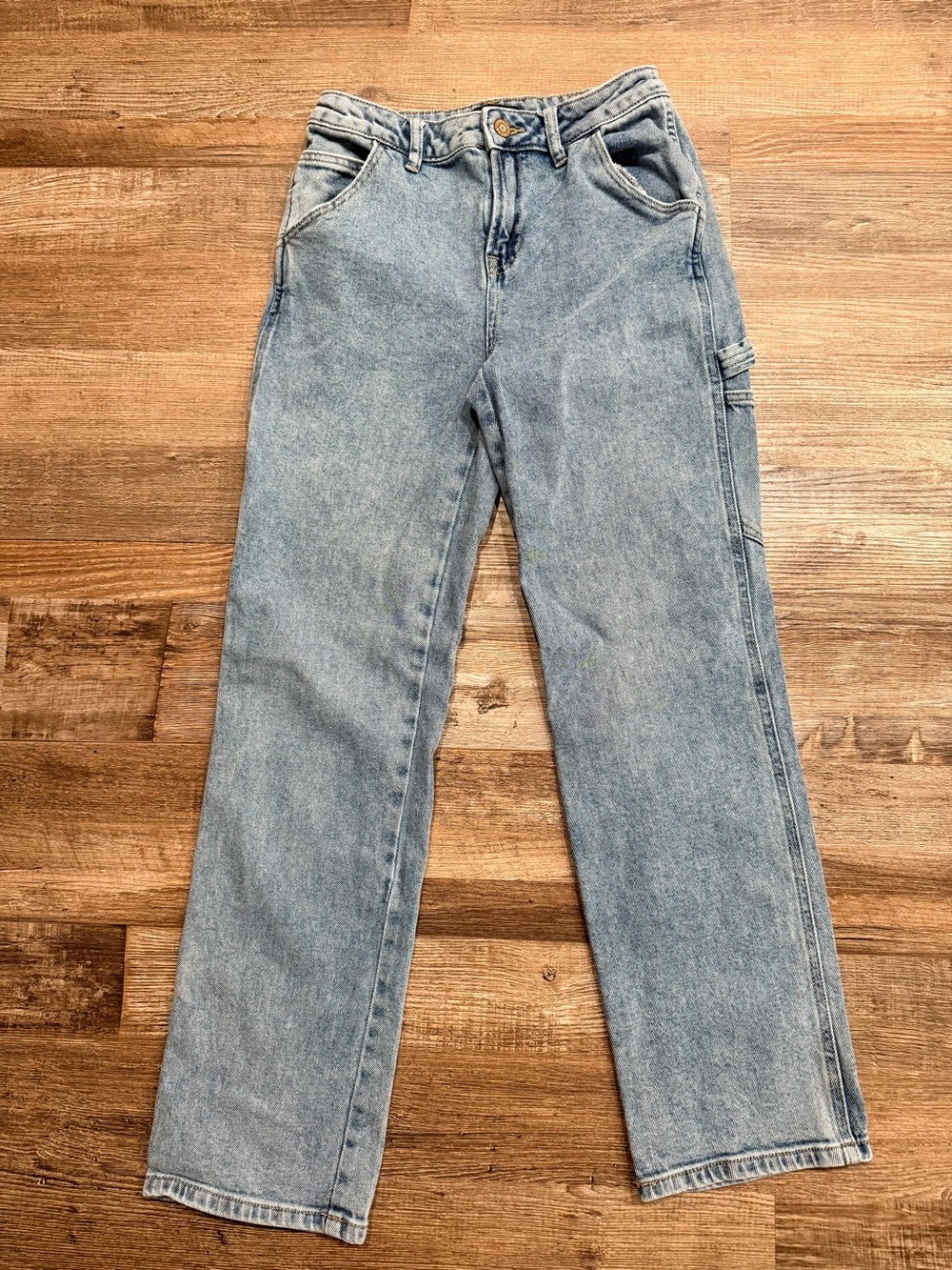 Sincerely Jules Light Wash Blue Boyfriend Jeans